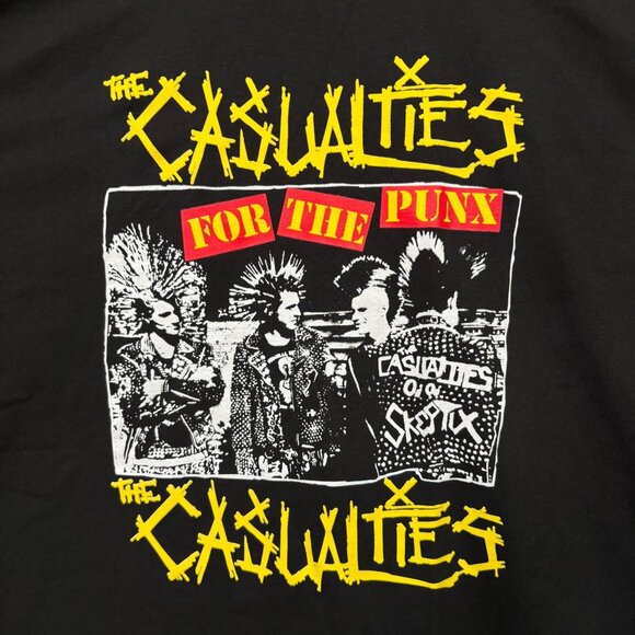 The Casualties For the Punx Punk Rock Band T-Shirt Size XL - Picture 2 of 4